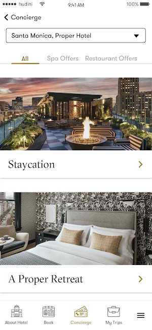 Proper Hotels Screenshot 1