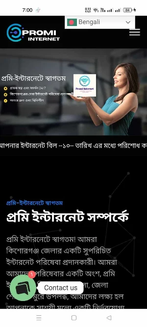 Promi Internet Screenshot 1