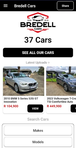Bredell Cars Screenshot 0