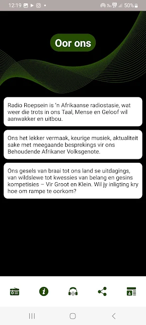Radio Roepsein Screenshot 1