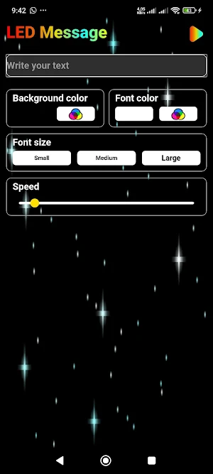 LED Message Screenshot 0