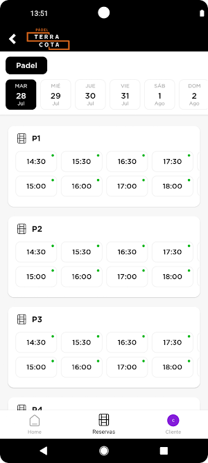 TERRACOTA PADEL Screenshot 1