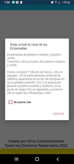 Casa de la Empanada Screenshot 2