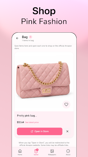 Pink Vibes Lady: Shop & Walls Screenshot 3