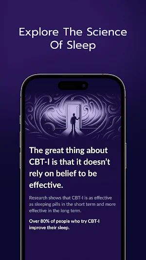 No Insomnia: CBT & Sleep Coach Screenshot 3
