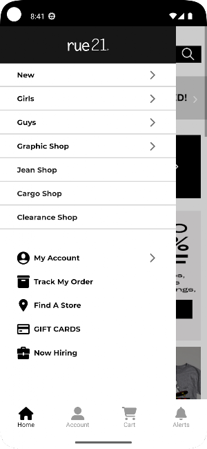 rue21 Screenshot 1