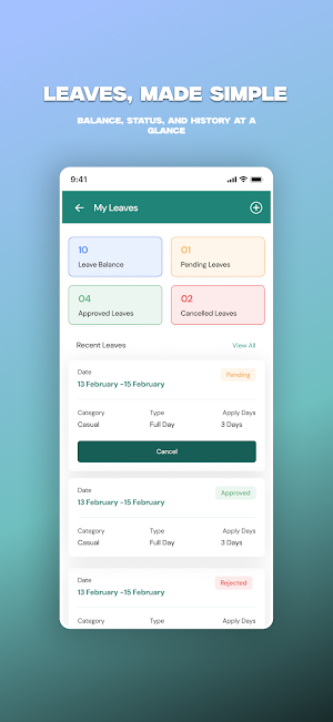 AttendEas Screenshot 2