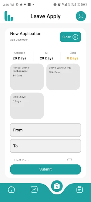 Lucrum Employee App Screenshot 2