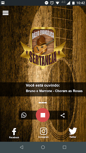 Rádio Evangélica Sertaneja Screenshot 2