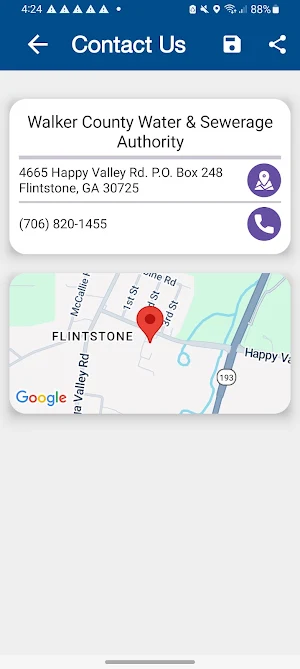 Walker County Water, GA Screenshot 1