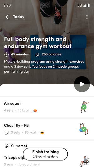 Miguel Cayuela Coach app Screenshot 2