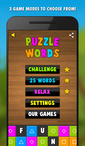 Puzzle Words PRO Screenshot 3