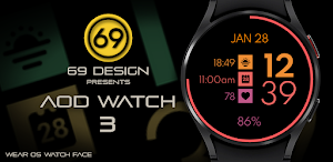 [69D] AOD Watch 3 - Minimal Screenshot 0
