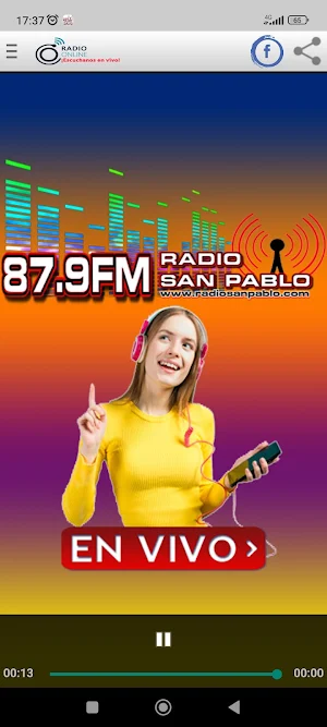 RADIO SAN PABLO FM 87.9 ASU Screenshot 0
