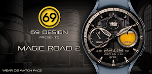 [69D] Magic Road 2  watch face Screenshot 0
