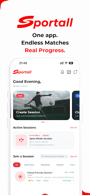 Sportall MY Screenshot 0