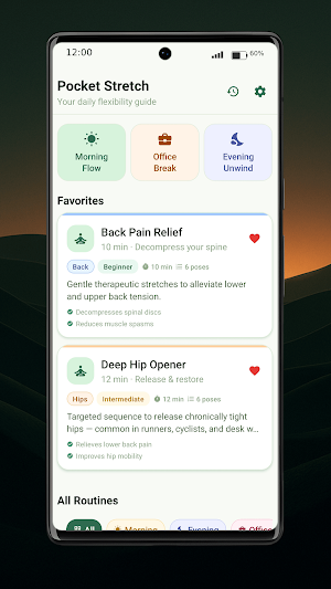 Pocket Stretch Guide Screenshot 2