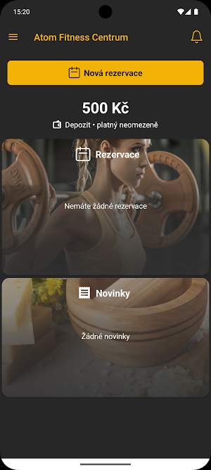 Atom Fitness Centrum Screenshot 0