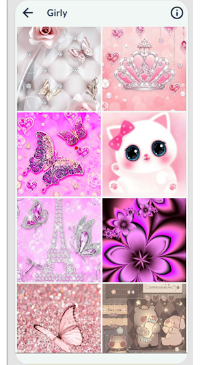 Girly Wallpapers Screenshot 1
