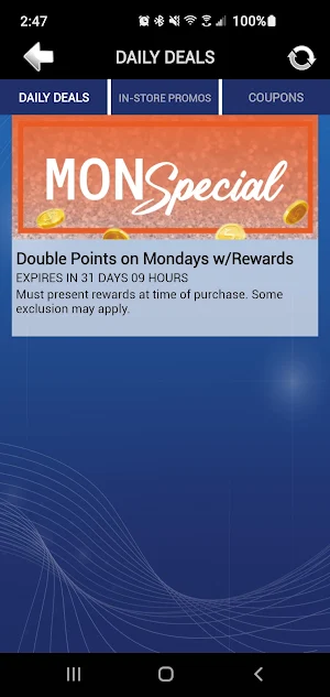 DFS Rewards Screenshot 3