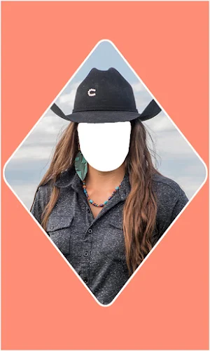 Fashion Women Hats Photo Suit Screenshot 1