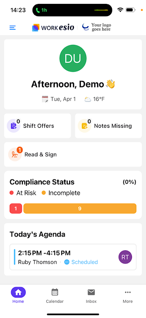 CareESIO Screenshot 1