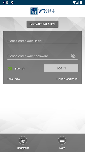 Community Bank – Personal Screenshot 1