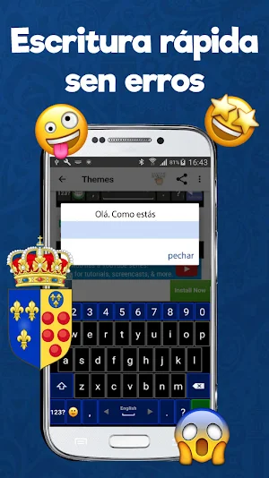 Galician Keyboard 2023 Screenshot 3