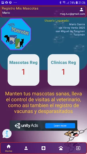 PetApp (Mis Mascotas) Screenshot 1