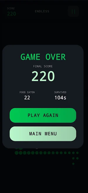 Classic Snake Game Screenshot 3