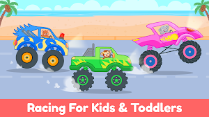 Monster Truck Kids Car Games Screenshot 2