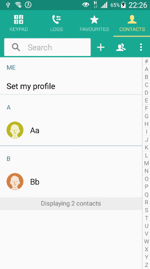 Phone Shortcut Screenshot 1