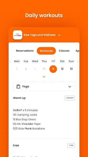 Rise Yoga and Wellness Screenshot 3