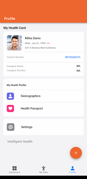Intelligent Health Screenshot 1