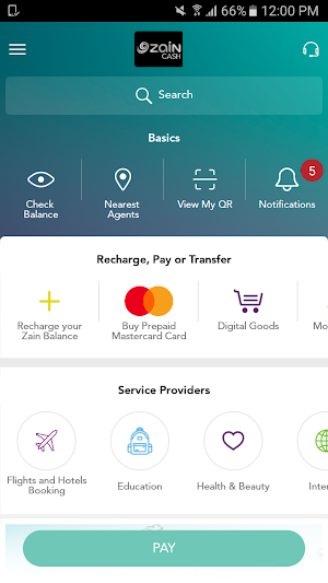 ZainCash - زين كاش Screenshot 0