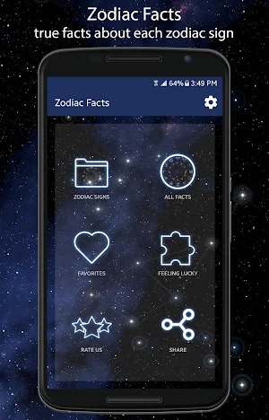 Zodiac Signs Facts Screenshot 0
