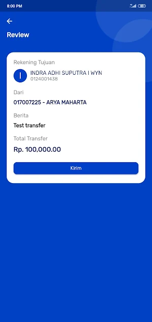 M-Banking Sedana Buana Screenshot 3