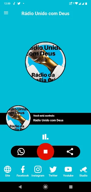 Rádio Unido com Deus Screenshot 0