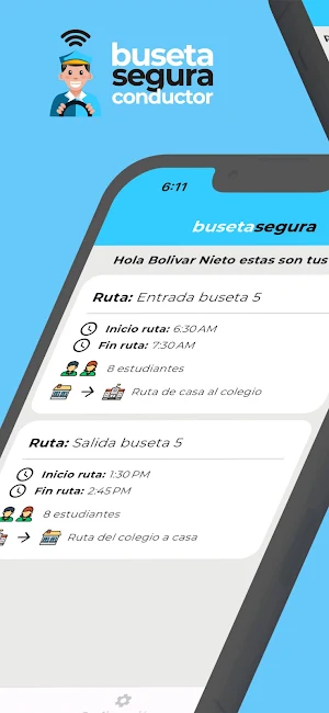 Buseta Segura Conductor Screenshot 0