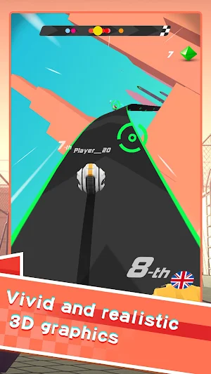 Sky Ball Rolling Screenshot 2