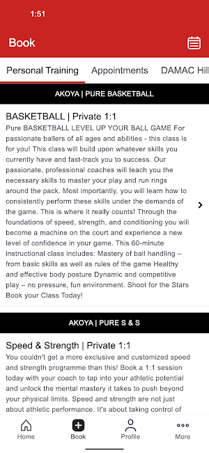 Pure SPRINT App Screenshot 1