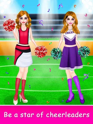 Cheerleader Makeup Salon Games Screenshot 3