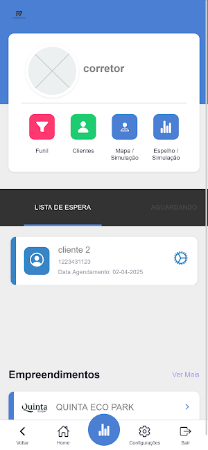 P7 Corretagem Screenshot 0