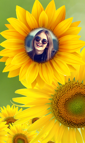 Sunflower photo frames Screenshot 2