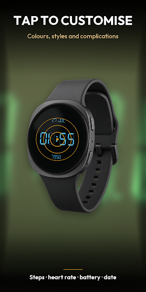 Retro LCD – Digital Watch Face Screenshot 3