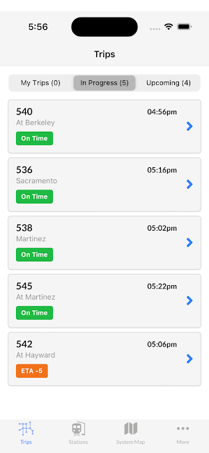 Cal-Ride Screenshot 1