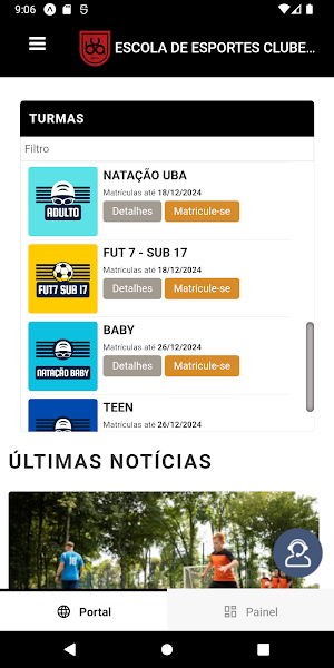 Escola de Esportes Clube UBA Screenshot 2