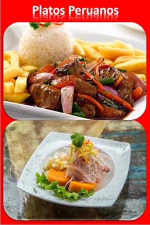 Recetas de Comida Peruana gratis y fácil Screenshot 1
