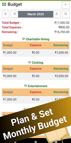 Income Expense Manager - A2Z Screenshot 1