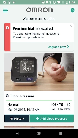 OMRON connect US/CAN Screenshot 0
